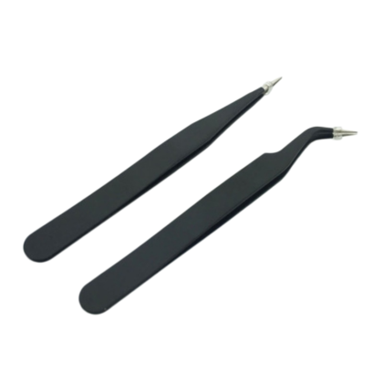 Meltbeads precision metal tweezers for fuse beads crafting