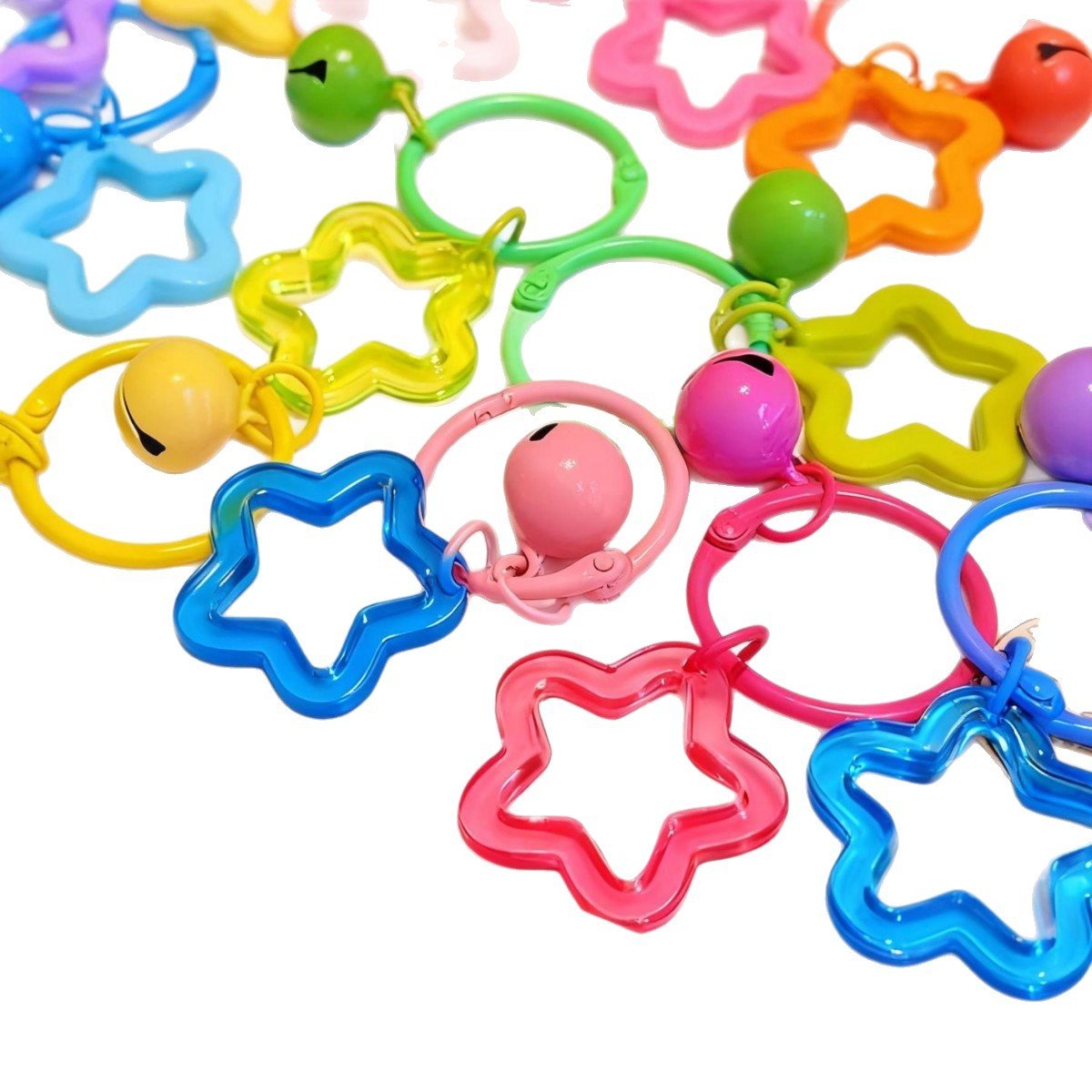 Meltbeads colorful fuse beads keychain accessory set